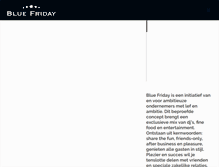 Tablet Screenshot of bluefriday.nl